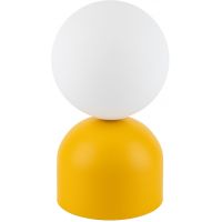 TK Lighting Miki lampka nocna dziecięca 1x8 W biała-żółta 16040