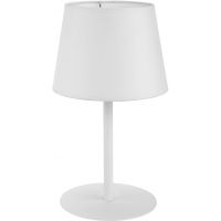 TK Lighting Maja lampa stołowa 1x15W biała 2935