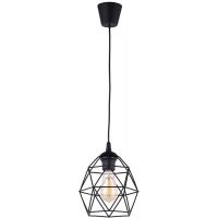 TK Lighting Galaxy lampa wisząca 1x15 W czarna 3190