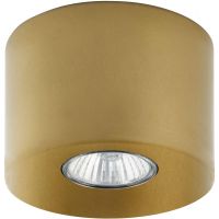 TK Lighting Orion lampa podsufitowa 1x10W złota  3199