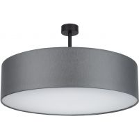 TK Lighting Rondo lampa podsufitowa 4x15 W biała-chrom-szara 4239