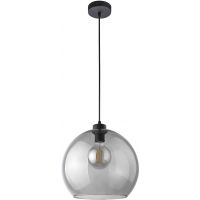 TK Lighting Cubus lampa wisząca 1x15W grafit lustrzany/czarny 4292