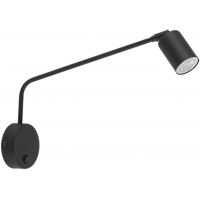TK Lighting Logan kinkiet 1x10 W czarny 4743