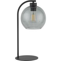 TK Lighting Cubus lampa stołowa 3x15W grafit lustrzany/czarny 5102