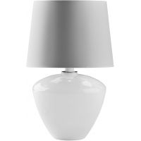 TK Lighting Fiord lampa stołowa 1x15W biała 5248