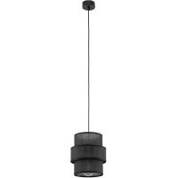 TK Lighting Calisto lampa wisząca 1x15W czarny 5306
