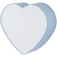 TK Lighting Heart lampa podsufitowa 2x15W biały/niebieski 5924