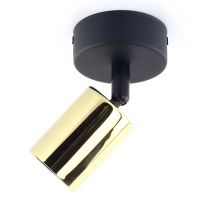 TK Lighting Top lampa podsufitowa 1x10 W czarna 6088