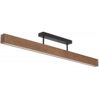 TK Lighting Teo lampa podsufitowa 1x22 W brązowa 6614