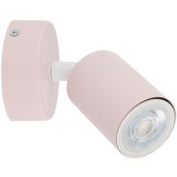 TK Lighting Livia kinkiet 1x10 W różowy 10219