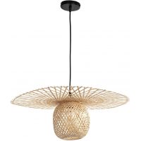 TooLight Boho lampa wisząca 1x60 W drewno OSW-05241