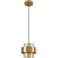 TooLight lampa wisząca 1x60 W złota OSW-40036