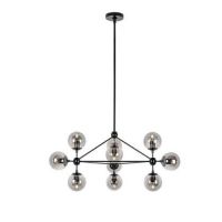 Unilight lampa podsufitowa 10x40W czarny/przydymiony ULFN330