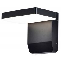 V-TAC kinkiet zewnętrzny 1x17W czarny 2944