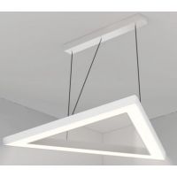 zoomLED Trójkąt lampa wisząca 1x75W biała