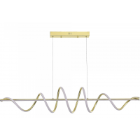 Zuma Line Esero lampa wisząca 1x60 W złota 003064-034763