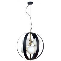 Zuma Line Nela lampa wisząca 6x40 W biała-czarna-złota 1138