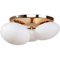 Zuma Line Omi lampa podsufitowa 3x5 W złota 1191