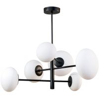 Zuma Line Omi lampa podsufitowa 6x5 W czarna 1196