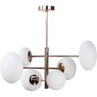 Zuma Line Omi lampa podsufitowa 6x5 W złota 1197