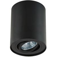 Zuma Line Rondoc lampa podsufitowa 1x50W czarna 20038-BK-N