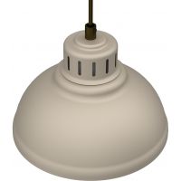 Luminex Sven lampa wisząca 1x15 W beżowa 8889