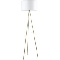 Zuma Line Cara lampa stojąca 1x40W biały/złoty A4001-GLD