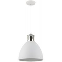 Zuma Line Mensa lampa wisząca 1x40W biały/chrom A8050L-SWH