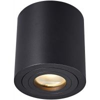 Zuma Line Rondip lampa podsufitowa 1x50W czarna ACGU10-159-N