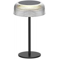Zuma Line Bluet lampa solarna stołowa 1x2,5 W czarny DT33111
