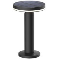 Zuma Line Carli lampa solarna stołowa 1x2 W czarny DT33611