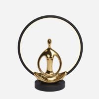 Zuma Line Yoga lampka nocna 1x4 W czarna-złota ED81F134U