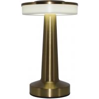 Zuma Line Sonet lampa stojąca zewnętrzna 1x2,5 W złota ETLED-53C-SB