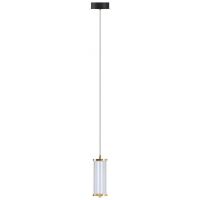 Zuma Line Cally lampa wisząca 1x8 W przezroczysta-złota MD3147-1A-3GT