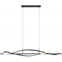 Zuma Line Domenico lampa wisząca 1x30 W czarna MD3544-1-3BT