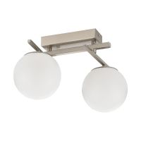 Zuma Line Nebula lampa podsufitowa 2x20 W biała-nikiel MS223121-SN