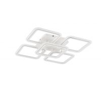 Zuma Line Stellar lampa podsufitowa 1x55 W biała-chrom MS232150R-WH