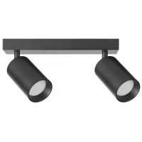 Zuma Line Wade lampa podsufitowa 2x50 W czarna OB-2202BD-2-BK