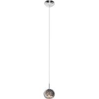 Zuma Line Crystal lampa wisząca 1x42W chrom/szkło dymione/kryształ P0076-01A-F4FZ
