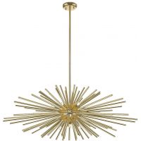 Zuma Line Urchin lampa podsufitowa 9x42 W złota P0491-09E-F7DY