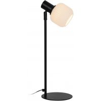 Zuma Line Stem lampa stołowa 1x10W biały/czarny R5021009A-1T