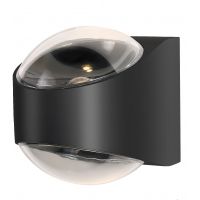 Zuma Line Lucent kinkiet zewnętrzny 1x12 W czarny SJ12431