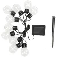 Zuma Line Solarna girlanda zewnętrzna 10x0,06 W czarna-przezroczysta SW-1007A