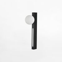 Zuma Line Lund kinkiet 1x40 W 1x6 W biały-czarny W231102-1