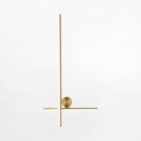 Zuma Line Mill kinkiet 1x14 W złoty W4101-GD