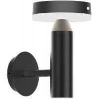 Zuma Line Carli kinkiet solarny 1x4,5 W czarny WT33611