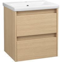 Astor Aria umywalka z szafką 51 cm dąb AM-OTI-502-MW