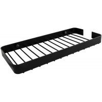 AWD Interior półka łazienkowa wisząca czarny mat AWD02081816