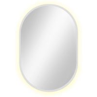 Baltica Design Tiny Border Pastille lustro 90x40 cm z oświetleniem LED białe barwa zimna