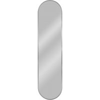 Baltica Design Tiny Border Pastille lustro 40x155 cm owalne srebrny